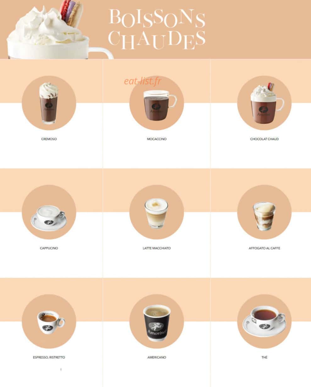Amorino — carte page 7