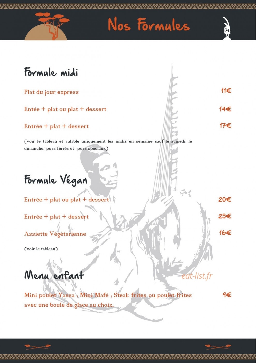 Au Pays Mandingue — carte page 8