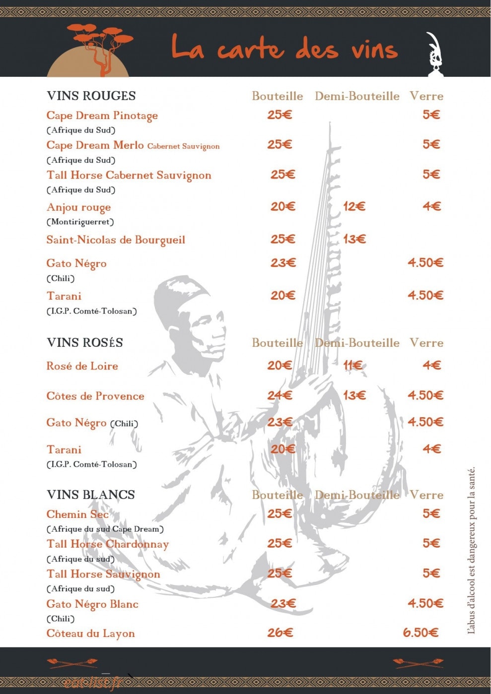 Au Pays Mandingue — carte page 7