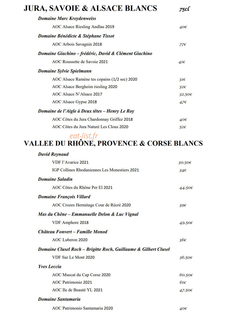Avvinà — carte page 8