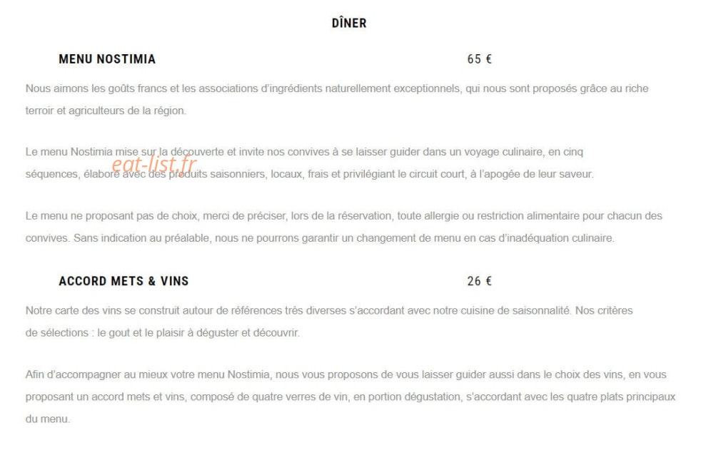 Bāo Kitchen — carte page 1