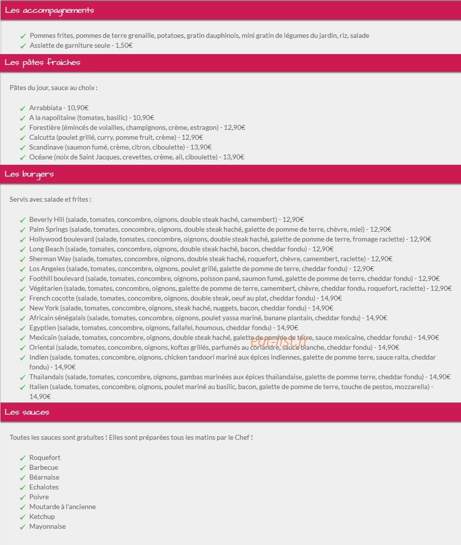 Barbecue Party — carte page 2