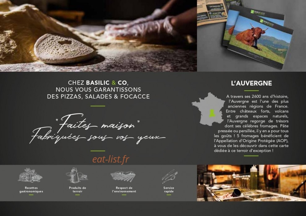 Basilic & Co — carte page 2
