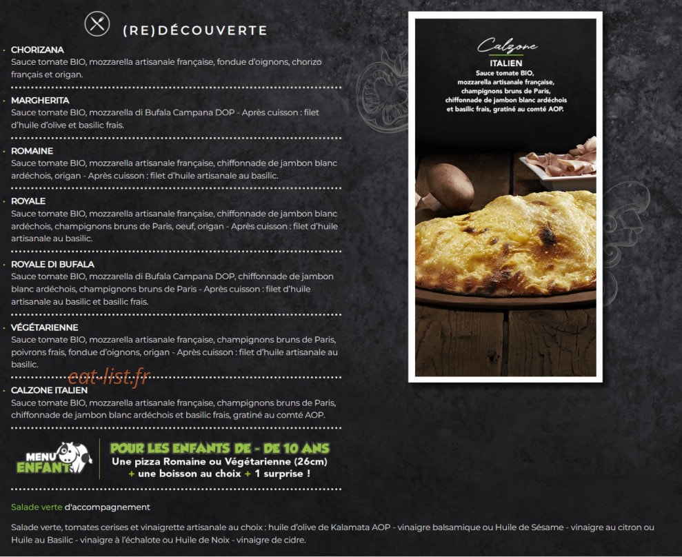 Basilic & Co — carte page 5