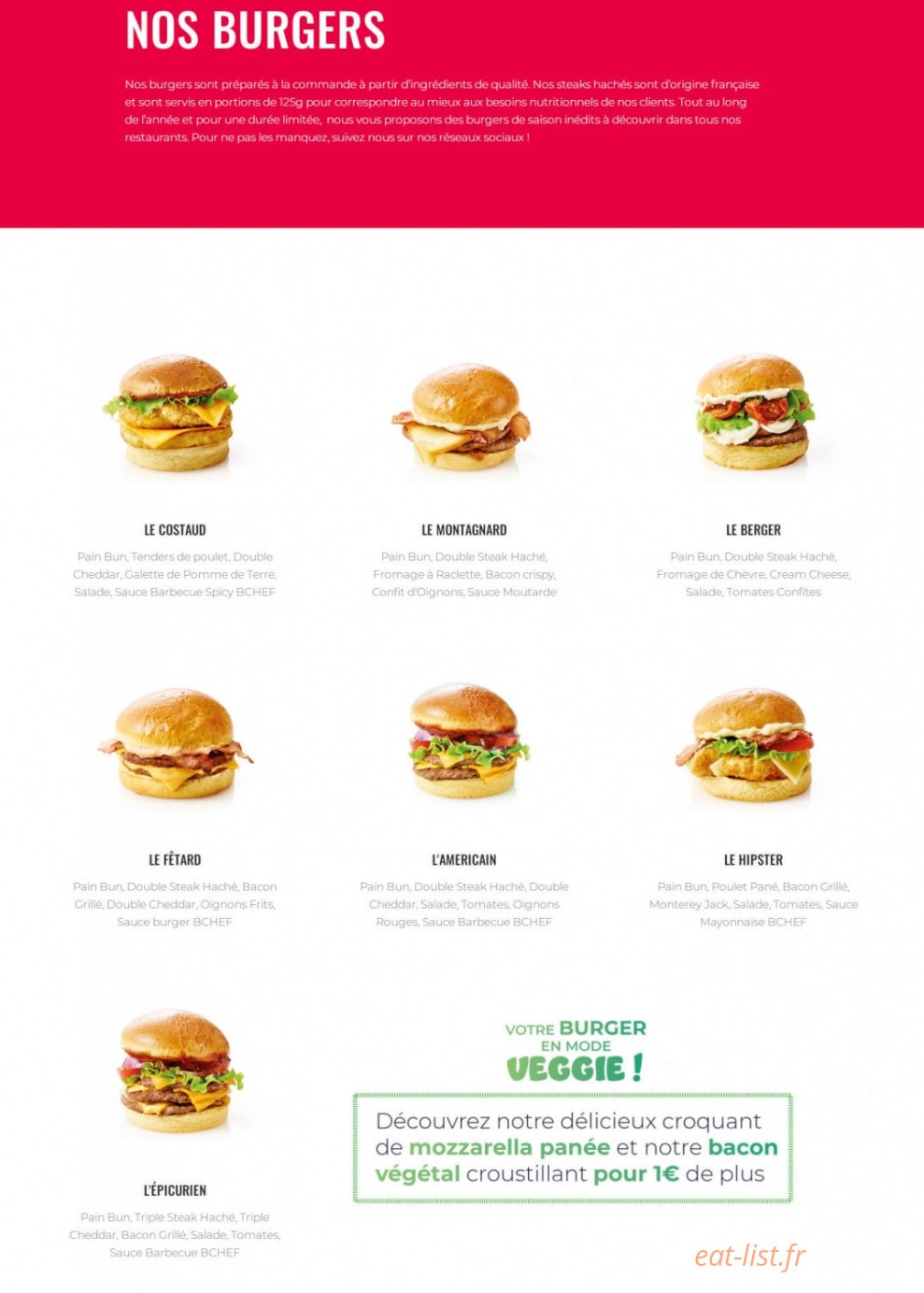 Bchef — carte page 1