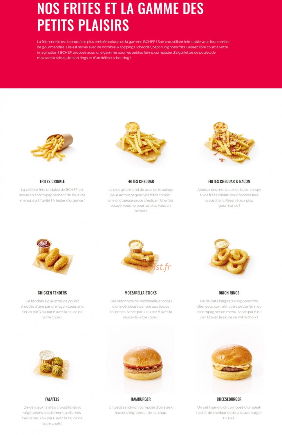 Bchef — carte page 4