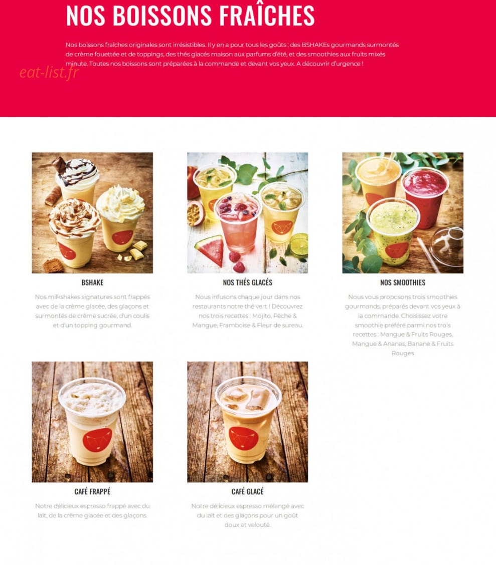 Bchef — carte page 6