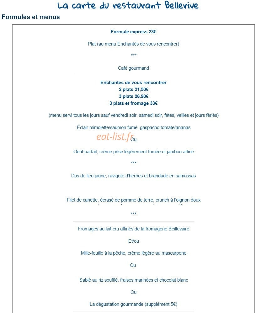 Belle rive — carte page 1