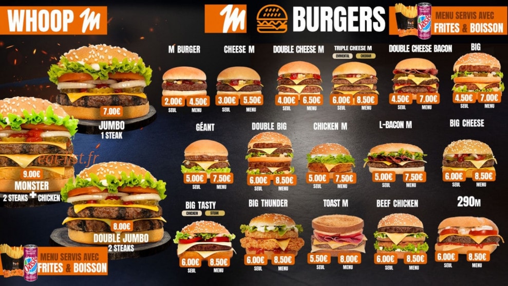 Big M — carte page 1