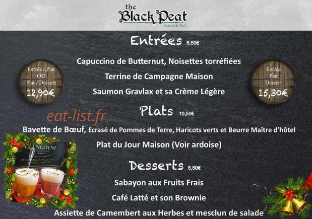 Black Peat — carte page 1