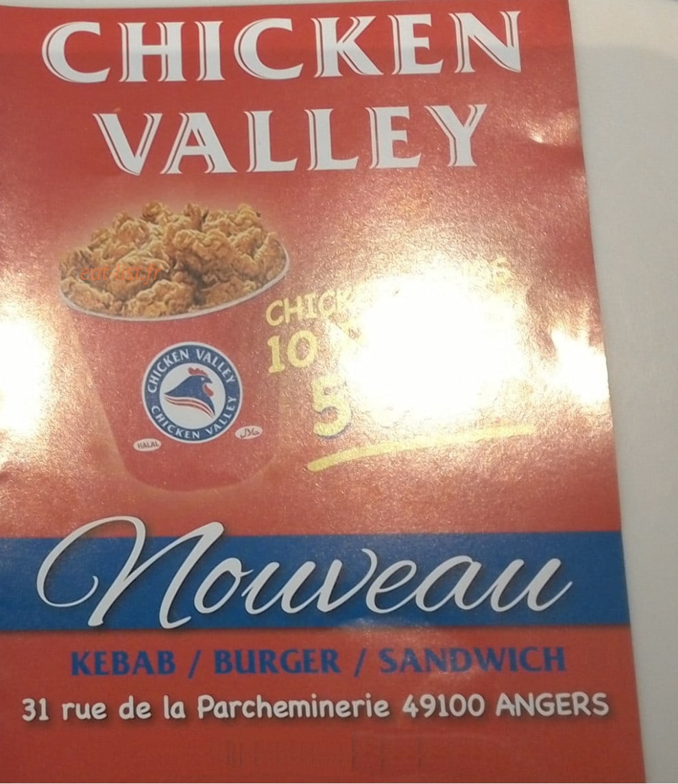 Chicken Valley — carte page 1