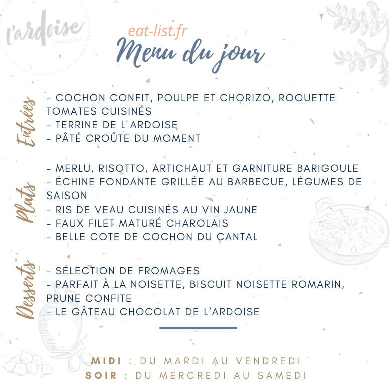 L'ardoise — carte page 1