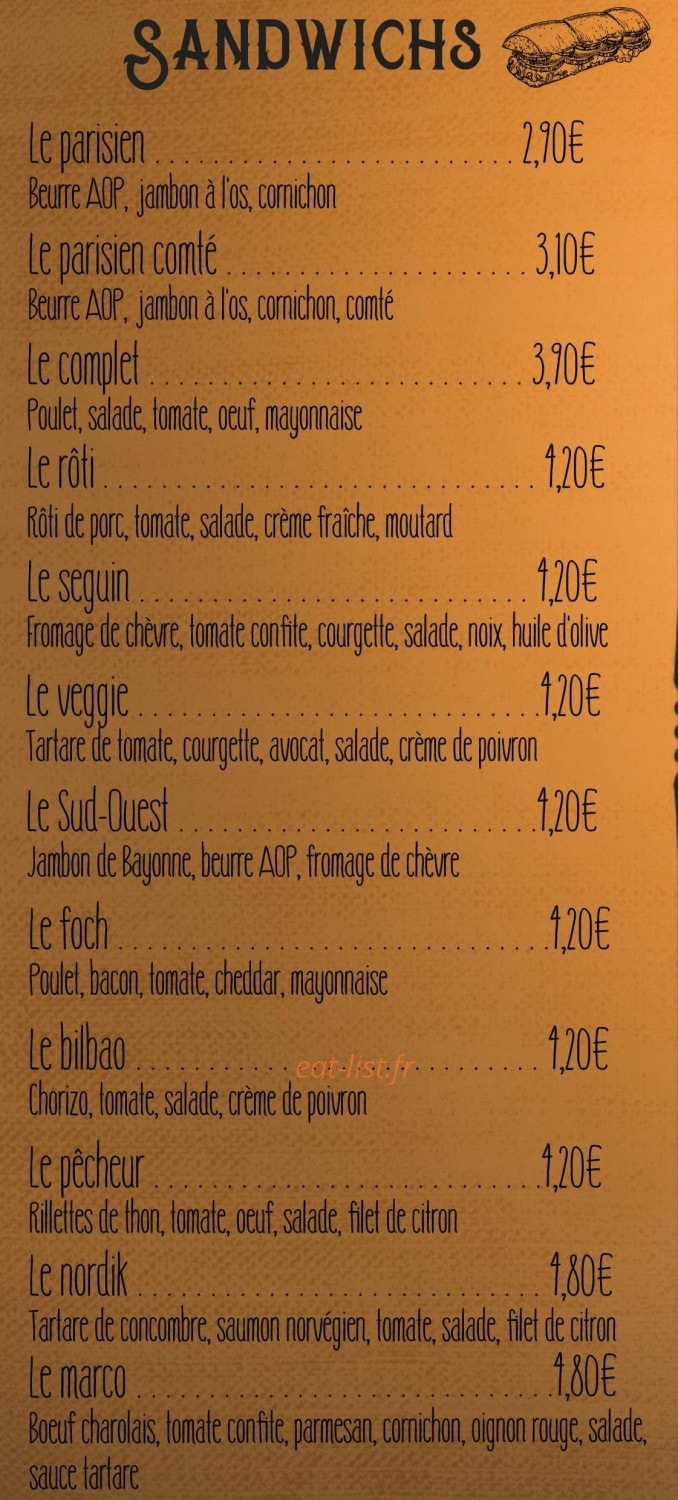 L'instant — carte page 1