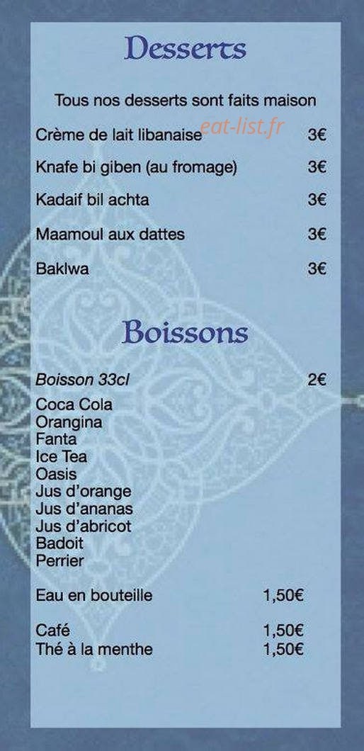 La Cascade Angevine — carte page 4