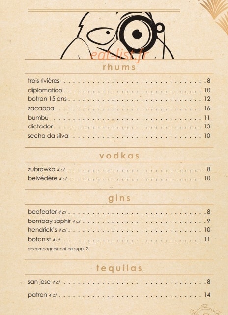 La chouette — carte page 8
