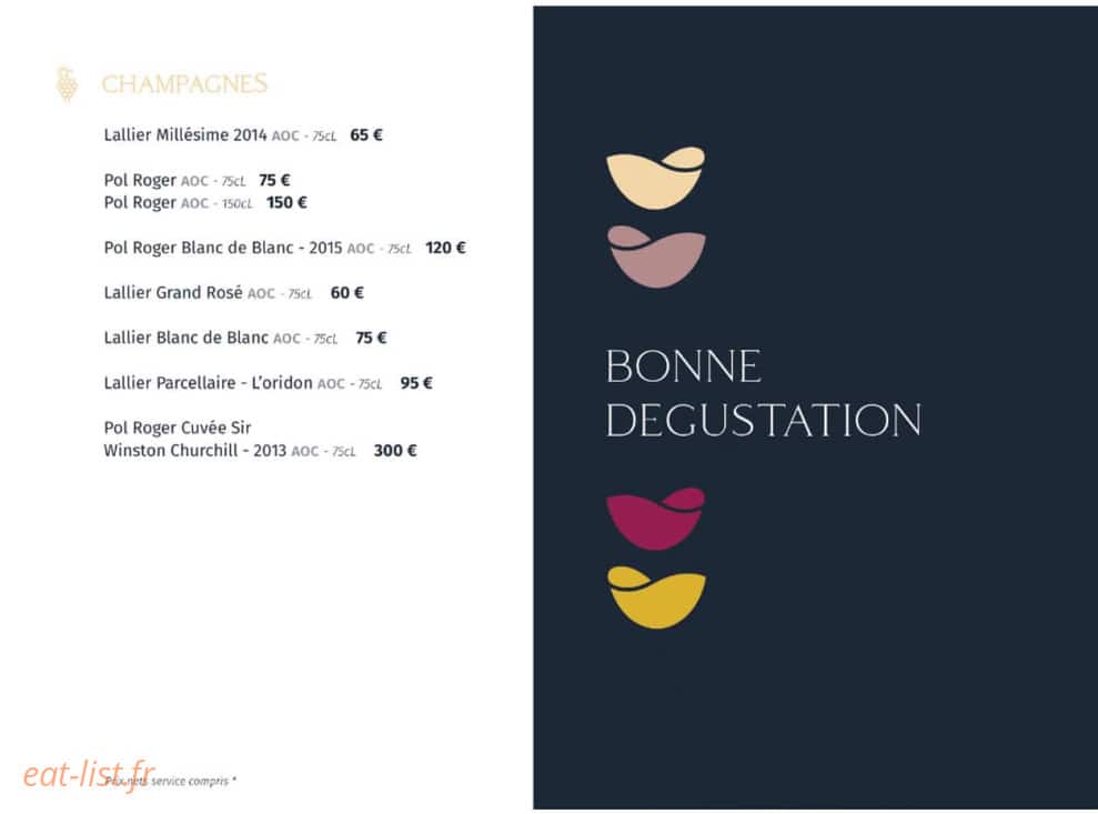 La Maison — carte page 16