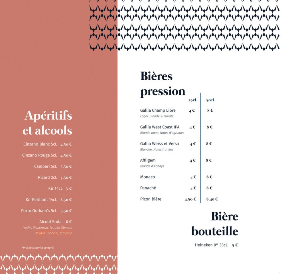 La Maison — carte page 6