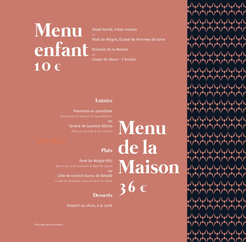 La Maison — carte page 4