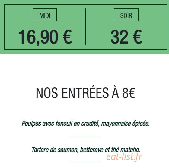 La Passerelle — carte page 1