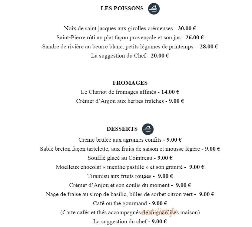 La Salamandre — carte page 2