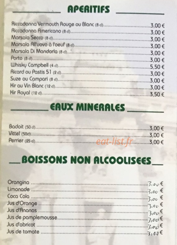 La Villa Romaine — carte page 7
