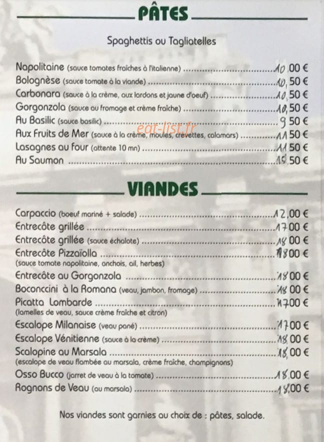 La Villa Romaine — carte page 3