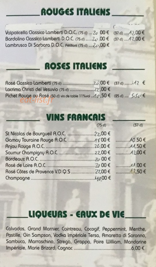 La Villa Romaine — carte page 9
