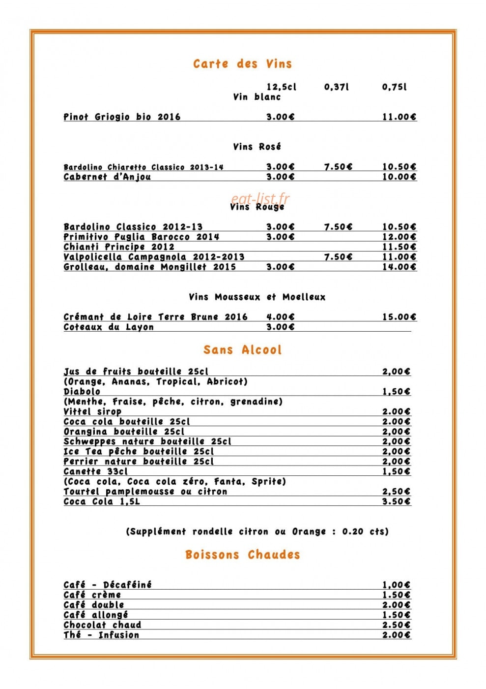 Le Barra — carte page 5