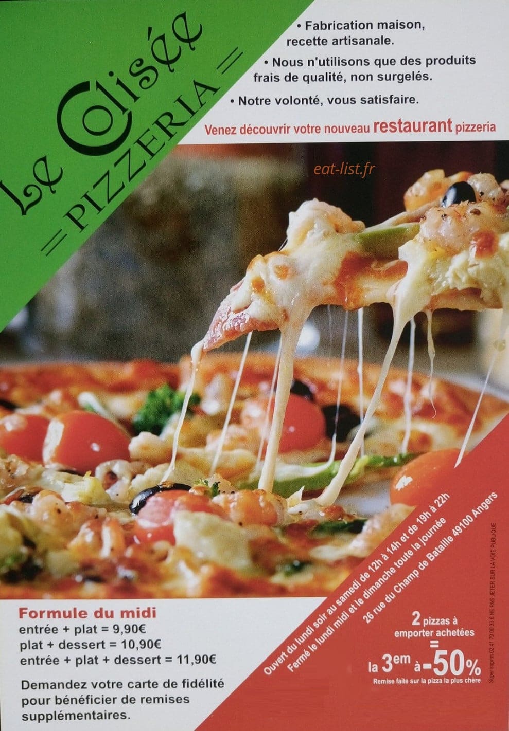 Le colisée — carte page 1