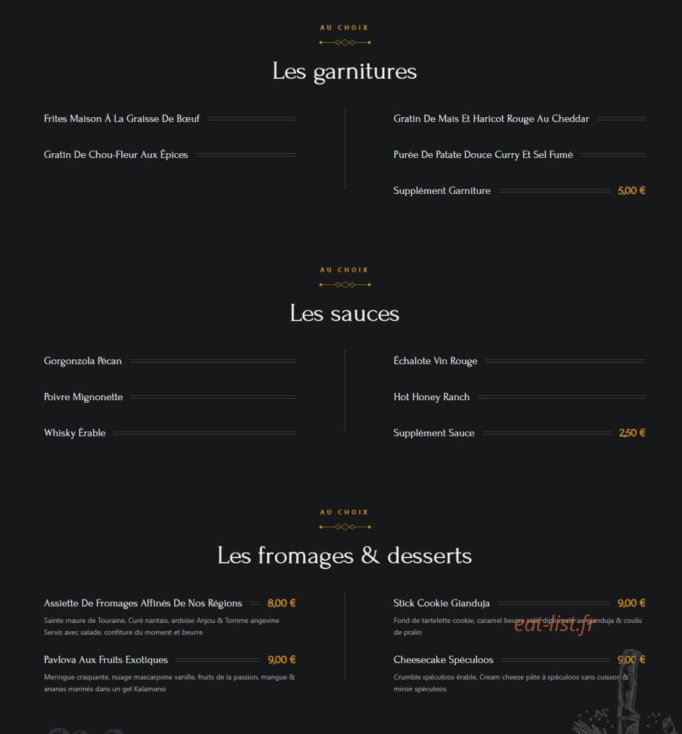 Le Panoramique — carte page 2