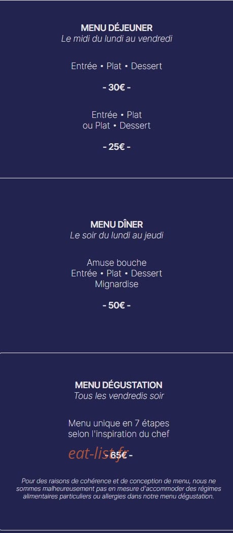 Le Sourire — carte page 1