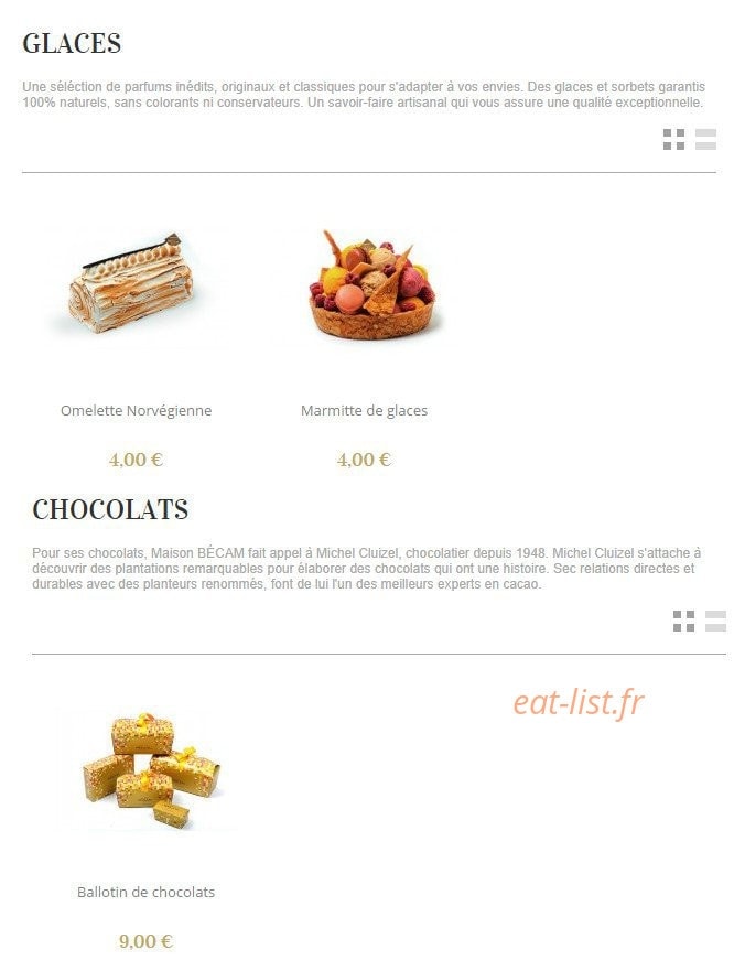 Maison Becam — carte page 10