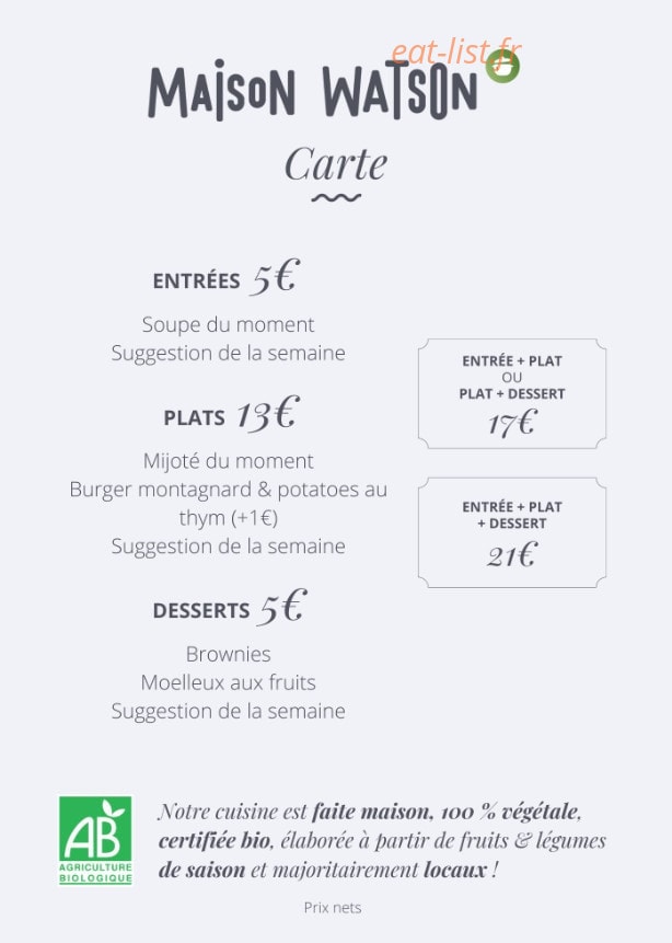 Maison Watson — carte page 1