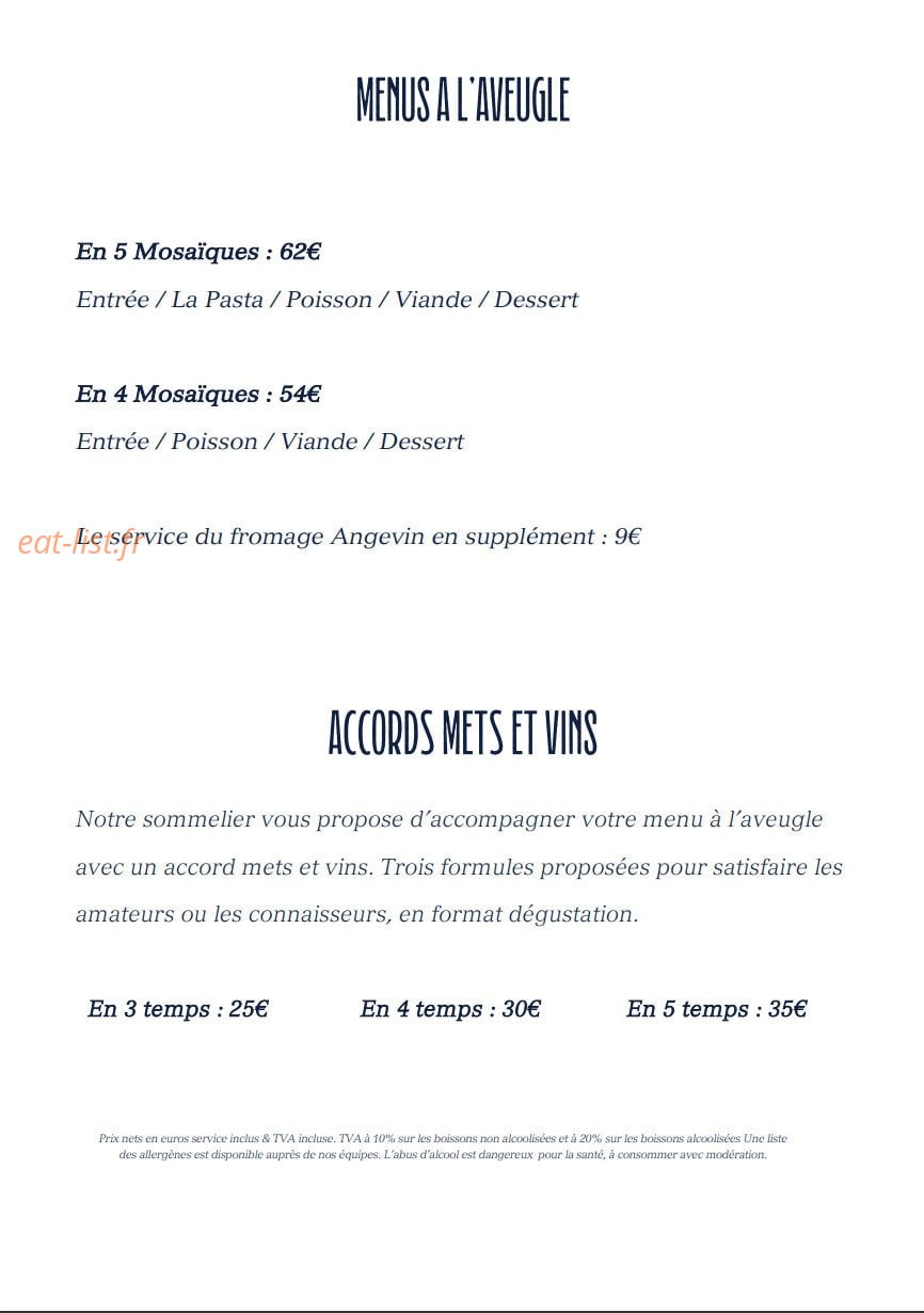Odorico — carte page 2