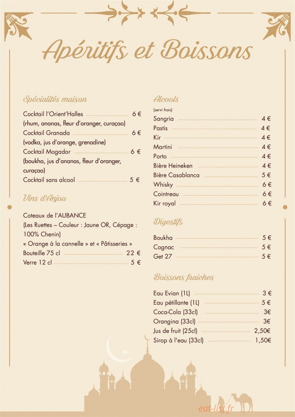 Orient'halles — carte page 2