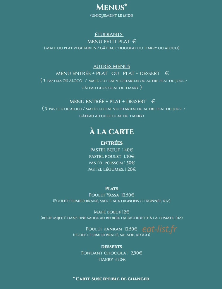 Pastels, Wax et Cie — carte page 2
