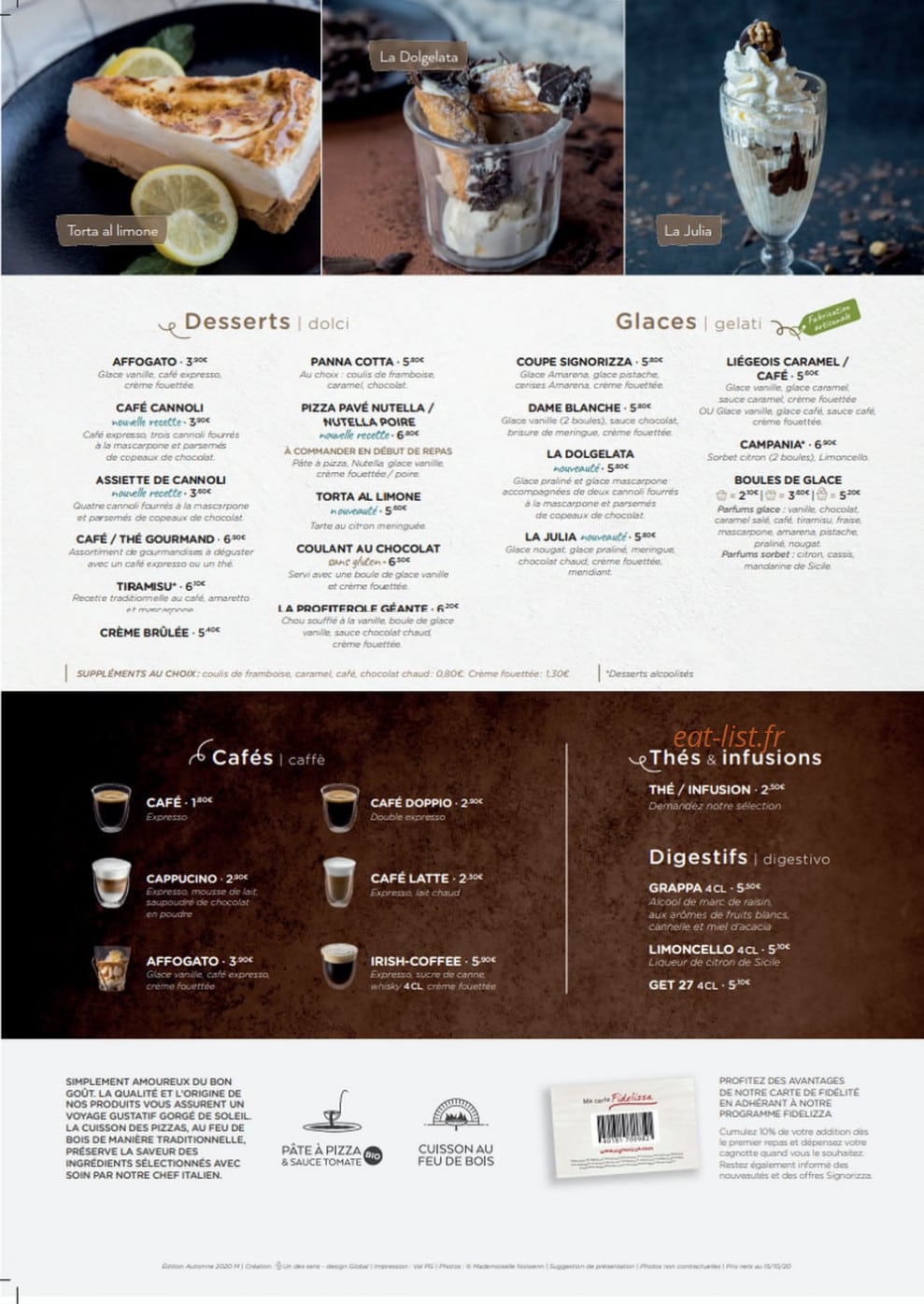 Signorizza — carte page 2