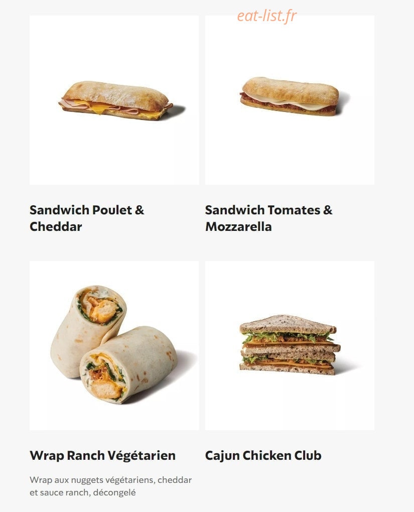Starbucks Coffee — carte page 8