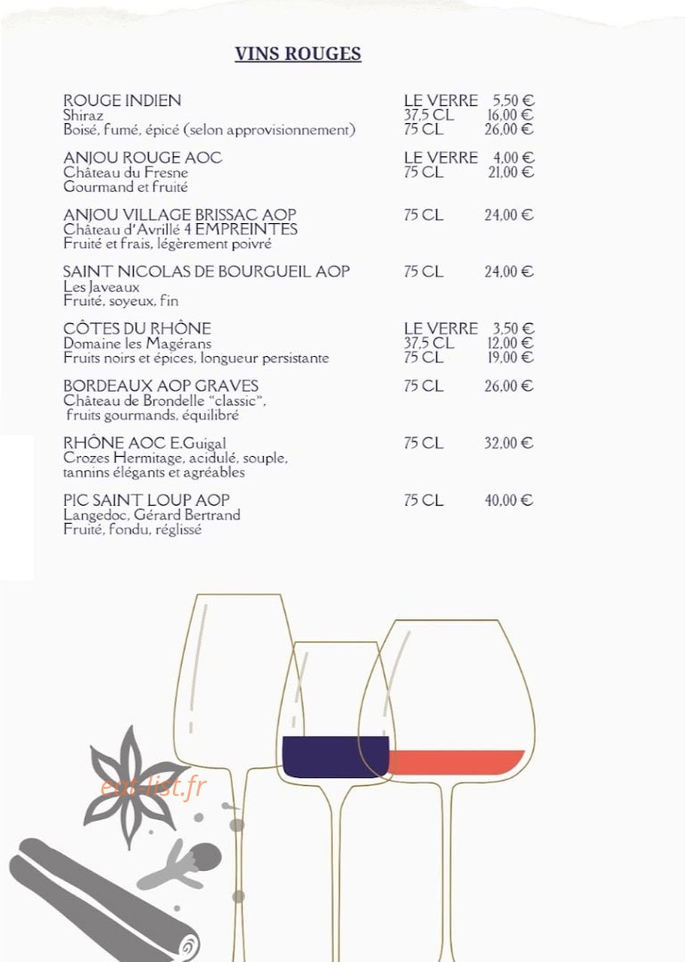 Taj Tandoor — carte page 5