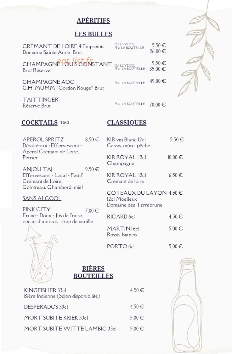 Taj Tandoor — carte page 4