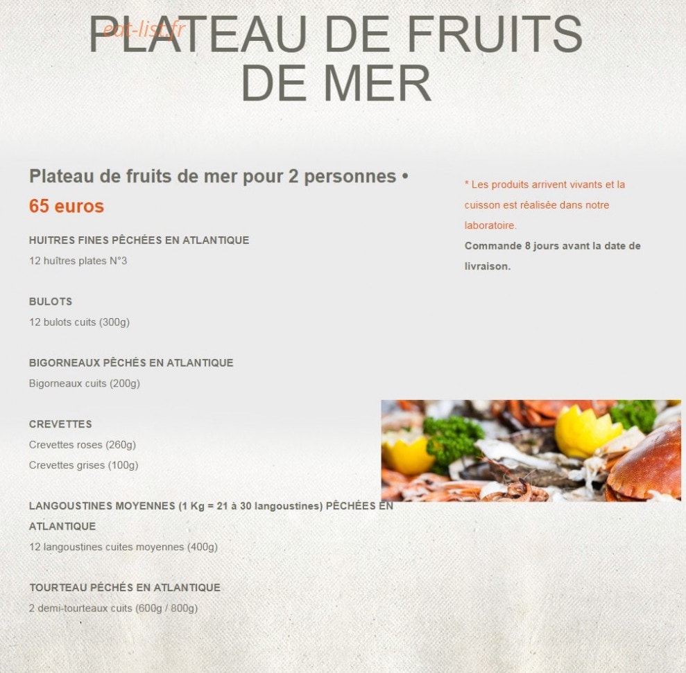 Au P'tit Chez Soi — carte page 7