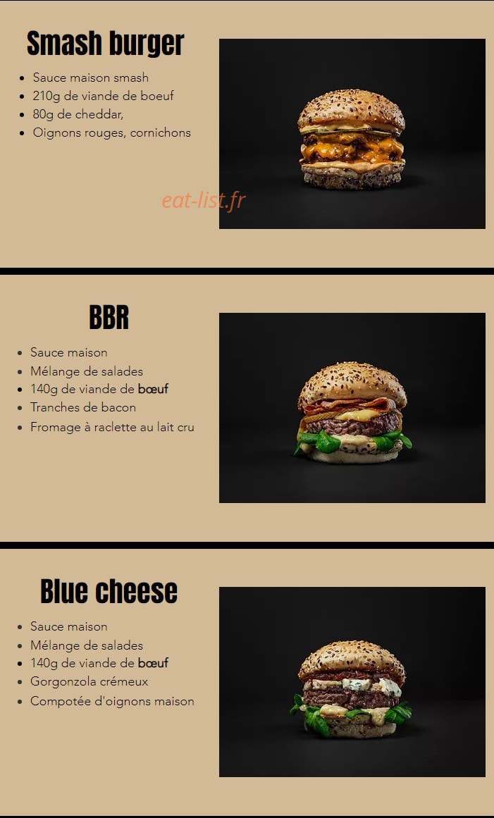 Made burger Atoll — carte page 2