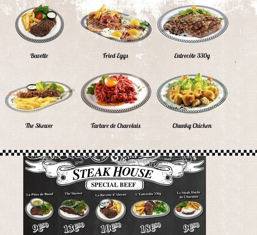 Tommy's Diner Café — carte page 10