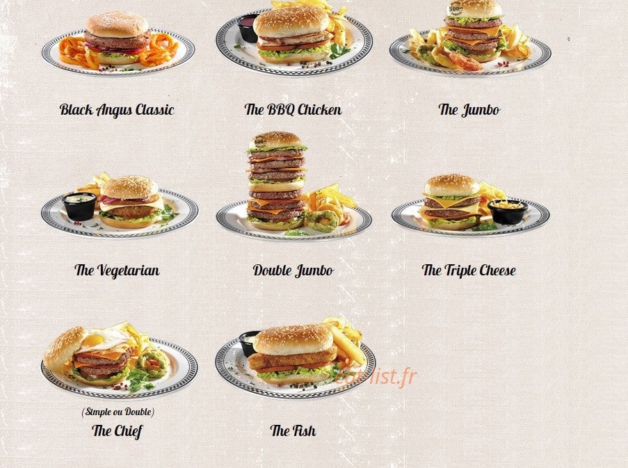 Tommy's Diner Café — carte page 8