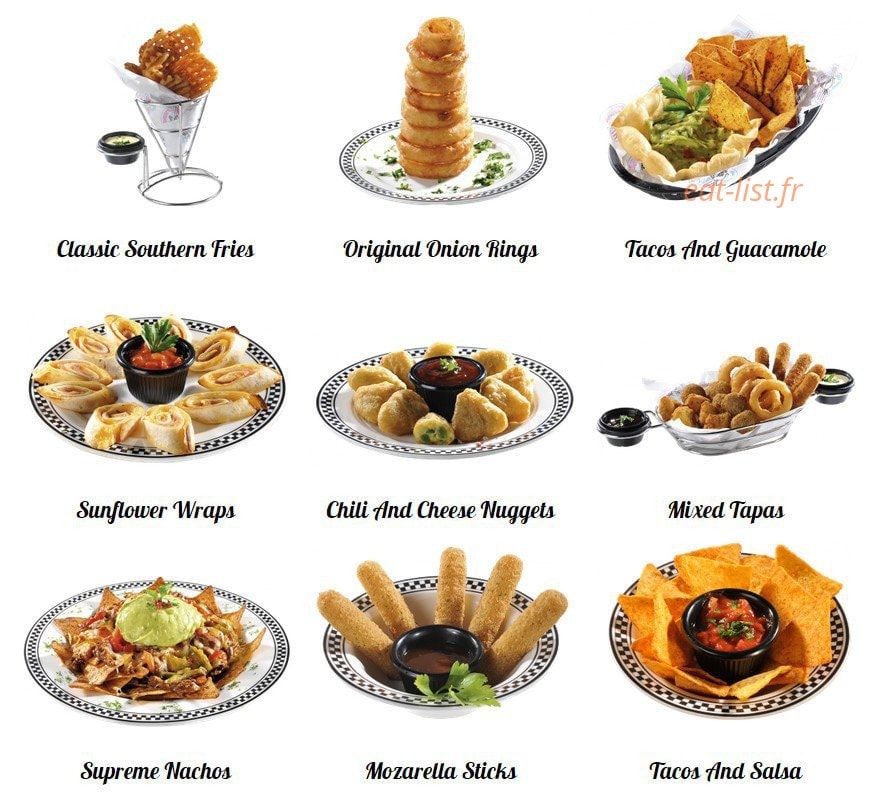 Tommy's Diner Café — carte page 3