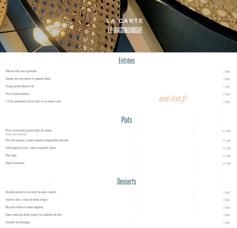 Le Ragondingue — carte page 1