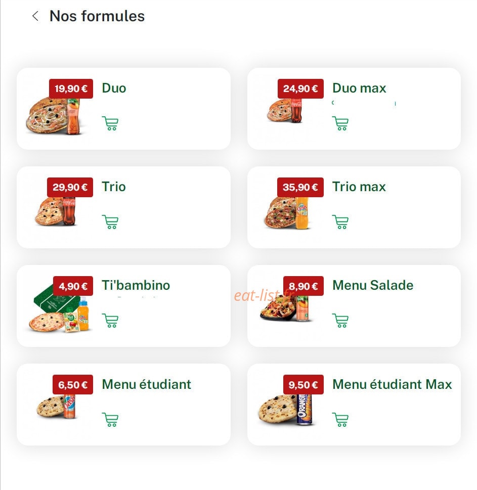 Tutti Pizza — carte page 5