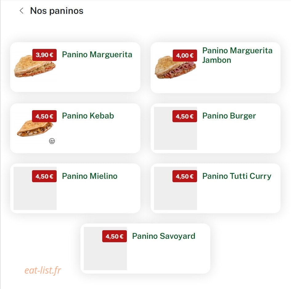 Tutti Pizza — carte page 7