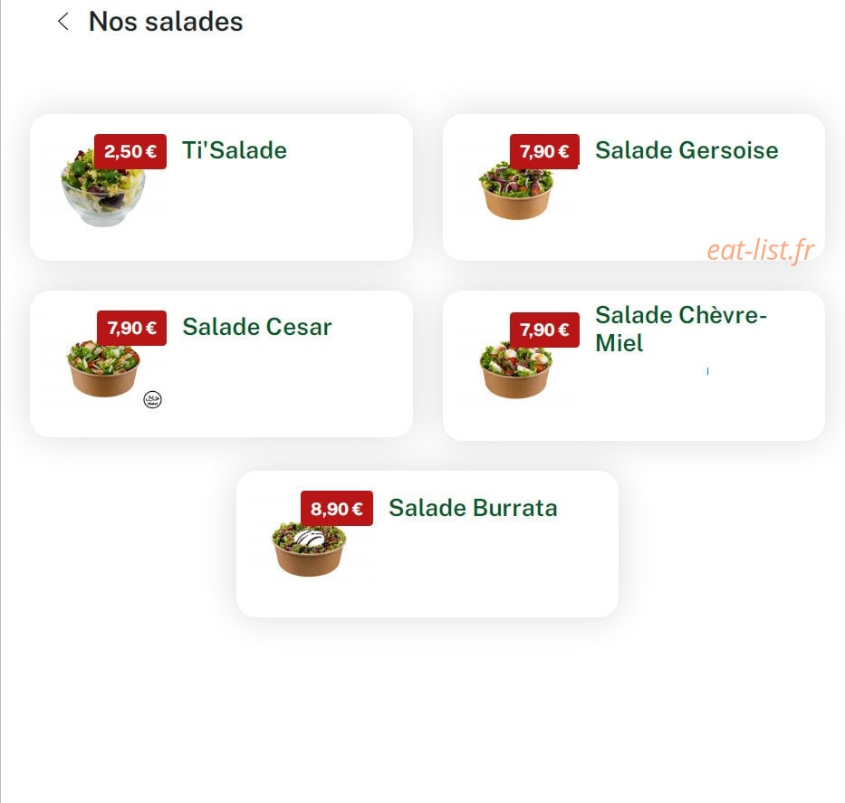Tutti Pizza — carte page 6