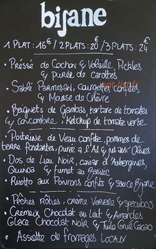 Bijane — carte page 1